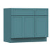 39" Oak Bathroom Vanity Cabinet without Top - 1 Drawer & 3 Doors - HomeBeyond