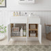 39" Plywood Bathroom Vanity Cabinet without Top - 1 Drawer & 3 Doors - HomeBeyond