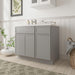 39" Plywood Bathroom Vanity Cabinet without Top - 1 Drawer & 3 Doors - HomeBeyond