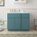 39" Plywood Bathroom Vanity Cabinet without Top - 1 Drawer & 3 Doors - HomeBeyond