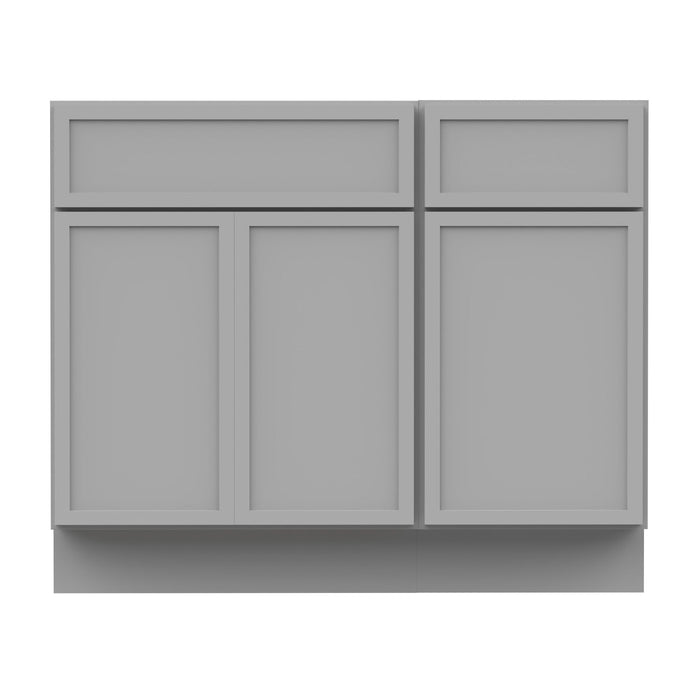 39" Plywood Bathroom Vanity Cabinet without Top - 1 Drawer & 3 Doors - HomeBeyond