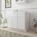 39" Plywood Bathroom Vanity Cabinet without Top - 1 Drawer & 3 Doors - HomeBeyond