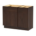 39" Plywood Bathroom Vanity Cabinet without Top - 1 Drawer & 3 Doors - HomeBeyond