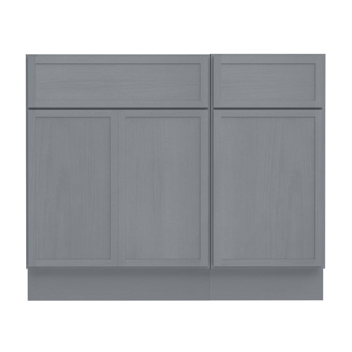 39" Plywood Bathroom Vanity Cabinet without Top - 1 Drawer & 3 Doors - HomeBeyond