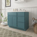 39" Plywood Bathroom Vanity Cabinet without Top - 3 Drawers & 1 Door - HomeBeyond