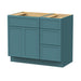 39" Plywood Bathroom Vanity Cabinet without Top - 3 Drawers & 1 Door - HomeBeyond