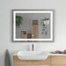 39" x 28" LED Lighted Illuminated Bathroom Vanity Wall Mirror - HomeBeyond