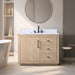 42" Bathroom Vanity with Sink and Top, With Soft Closing Doors - HomeBeyond