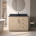 42" Bathroom Vanity with Sink and Top, With Soft Closing Doors - HomeBeyond