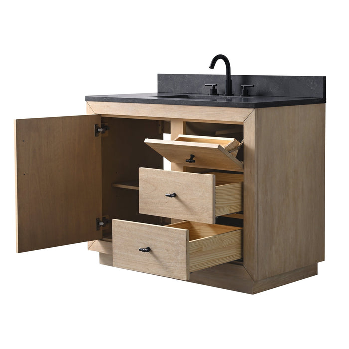 42" Bathroom Vanity with Sink and Top, With Soft Closing Doors - HomeBeyond