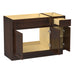 42" Modern Freestanding Oak Plywood Bathroom Vanity Base Only – Shaker Style Storage Cabinet with 1 Drawer & 3 Soft-Closing Doors VA4030-121 - HomeBeyond