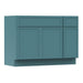 42" Oak Bathroom Vanity Cabinet without Top - 1 Drawer & 3 Doors - HomeBeyond