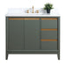 42" Single Sink Modern Freestanding Solid Wood Bathroom Vanity Set with Ariston White Engineered Marble Top – Storage Cabinet with Soft-Closing Drawers VA8042 - HomeBeyond