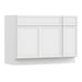 45" Modern Freestanding Birch & Plywood Bathroom Vanity Base Only – Shaker Style Storage Cabinet with 1 Drawer & 3 Soft-Closing Doors VA4133-121 - HomeBeyond