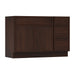 45" Modern Freestanding Birch & Plywood Bathroom Vanity Base Only – Shaker Style Storage Cabinet with 3 Drawers & 1 Door VA4130-153 - HomeBeyond