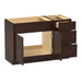 45" Modern Freestanding Birch & Plywood Bathroom Vanity Base Only – Shaker Style Storage Cabinet with 3 Drawers & 1 Door VA4130-153 - HomeBeyond
