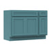 45" Modern Freestanding Oak Plywood Bathroom Vanity Base Only – Shaker Style Storage Cabinet with 1 Drawer & 3 Soft-Closing Doors VA4033-121 - HomeBeyond