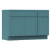 45" Plywood Bathroom Vanity Cabinet without Top - 1 Drawer & 3 Doors - HomeBeyond