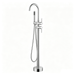47" Modern Freestanding Waterfall Bathtub Faucet Dual Handle Tub Filler with Handheld Shower VA2012 - HomeBeyond