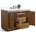 48" Bathroom Vanity with Sink and Top, With Soft Closing Doors - HomeBeyond