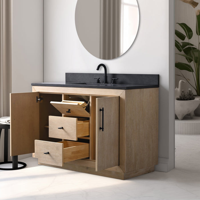 48" Bathroom Vanity with Sink and Top, With Soft Closing Doors - HomeBeyond