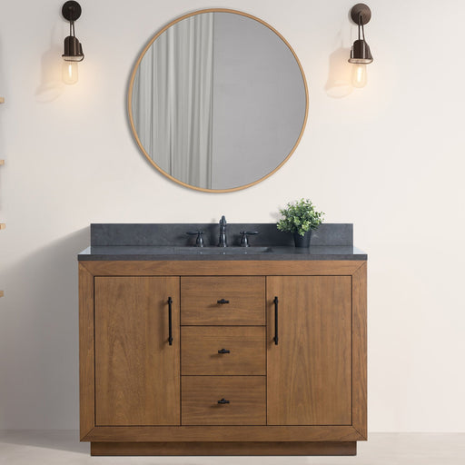 48" Bathroom Vanity with Sink and Top, With Soft Closing Doors - HomeBeyond