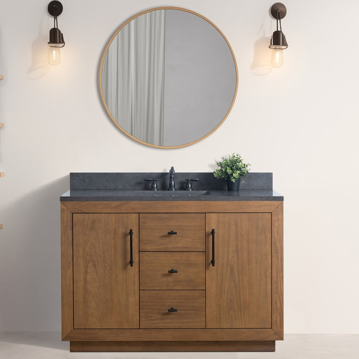 48" Bathroom Vanity with Sink and Top, With Soft Closing Doors - HomeBeyond
