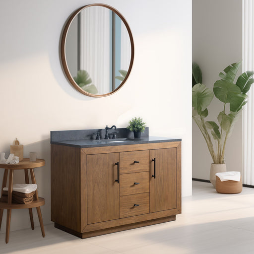 48" Bathroom Vanity with Sink and Top, With Soft Closing Doors - HomeBeyond