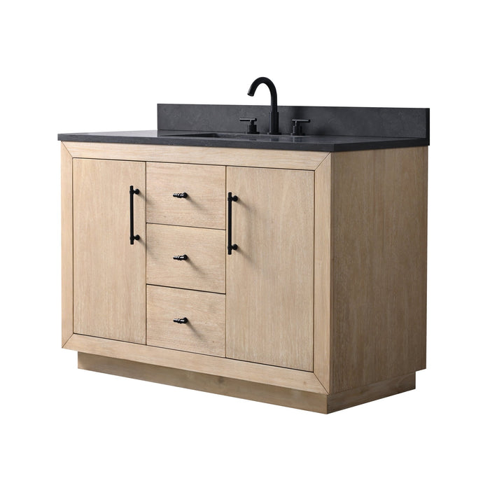 48" Bathroom Vanity with Sink and Top, With Soft Closing Doors - HomeBeyond