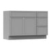 48" Modern Freestanding Birch & Plywood Bathroom Vanity Base Only – Shaker Style Storage Cabinet with 3 Drawers & 1 Door VA4133-153 - HomeBeyond