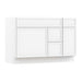 48" Modern Freestanding Birch & Plywood Bathroom Vanity Base Only – Shaker Style Storage Cabinet with 3 Drawers & 2 Soft-Closing Doors VA362R-121 - HomeBeyond