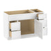 48" Modern Freestanding Birch & Plywood Bathroom Vanity Base Only – Shaker Style Storage Cabinet with 5 Drawers & 1 Soft-Closing Door VA41362L-123 - HomeBeyond