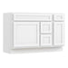 48" Modern Freestanding Oak Plywood Bathroom Vanity Base Only – Shaker Style Storage Cabinet with 3 Drawers & 2 Soft-Closing Doors VA40362R-121 - HomeBeyond