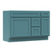 48" Modern Freestanding Oak Plywood Bathroom Vanity Base Only – Shaker Style Storage Cabinet with 3 Drawers & 2 Soft-Closing Doors VA40362R-121 - HomeBeyond