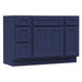 48" Modern Freestanding Plywood Bathroom Vanity Base Only – Shaker Style Storage Cabinet with 4 Drawers & 3 Doors VA40123-24-121 - HomeBeyond