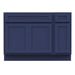 48" Oak Bathroom Vanity Cabinet without Top - 1 Drawer & 3 Doors - HomeBeyond