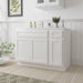 48" Oak Bathroom Vanity Cabinet without Top - 1 Drawer & 3 Doors - HomeBeyond