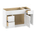 48" Oak Bathroom Vanity Cabinet without Top - 3 Drawers & 2 Doors - HomeBeyond