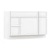 48" Oak Bathroom Vanity Cabinet without Top - 3 Drawers & 2 Doors - HomeBeyond