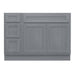 48" Oak Bathroom Vanity Cabinet without Top - 3 Drawers & 2 Doors - HomeBeyond