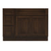 48" Oak Bathroom Vanity Cabinet without Top - 3 Drawers & 2 Doors - HomeBeyond