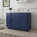 48" Oak Bathroom Vanity Cabinet without Top - 3 Drawers & 2 Doors - HomeBeyond