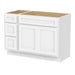 48" Oak Bathroom Vanity Cabinet without Top - 3 Drawers & 2 Doors - HomeBeyond