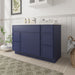 48" Oak Bathroom Vanity Cabinet without Top - 5 Drawers & 1 Door - HomeBeyond