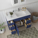 48" Oak Bathroom Vanity Cabinet without Top - 5 Drawers & 1 Door - HomeBeyond