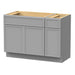 48" Plywood Bathroom Vanity Cabinet without Top - 1 Drawer & 3 Doors - HomeBeyond
