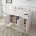 48" Plywood Bathroom Vanity Cabinet without Top - 1 Drawer & 3 Doors - HomeBeyond