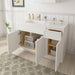 48" Plywood Bathroom Vanity Cabinet without Top - 1 Drawer & 3 Doors - HomeBeyond