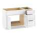 48" Plywood Bathroom Vanity Cabinet without Top - 3 Drawers & 1 Door - HomeBeyond