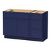 48" Plywood Bathroom Vanity Cabinet without Top - 3 Drawers & 1 Door - HomeBeyond